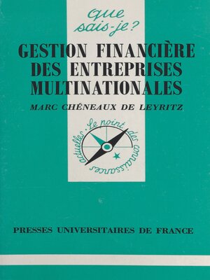 cover image of Gestion financière des entreprises multinationales